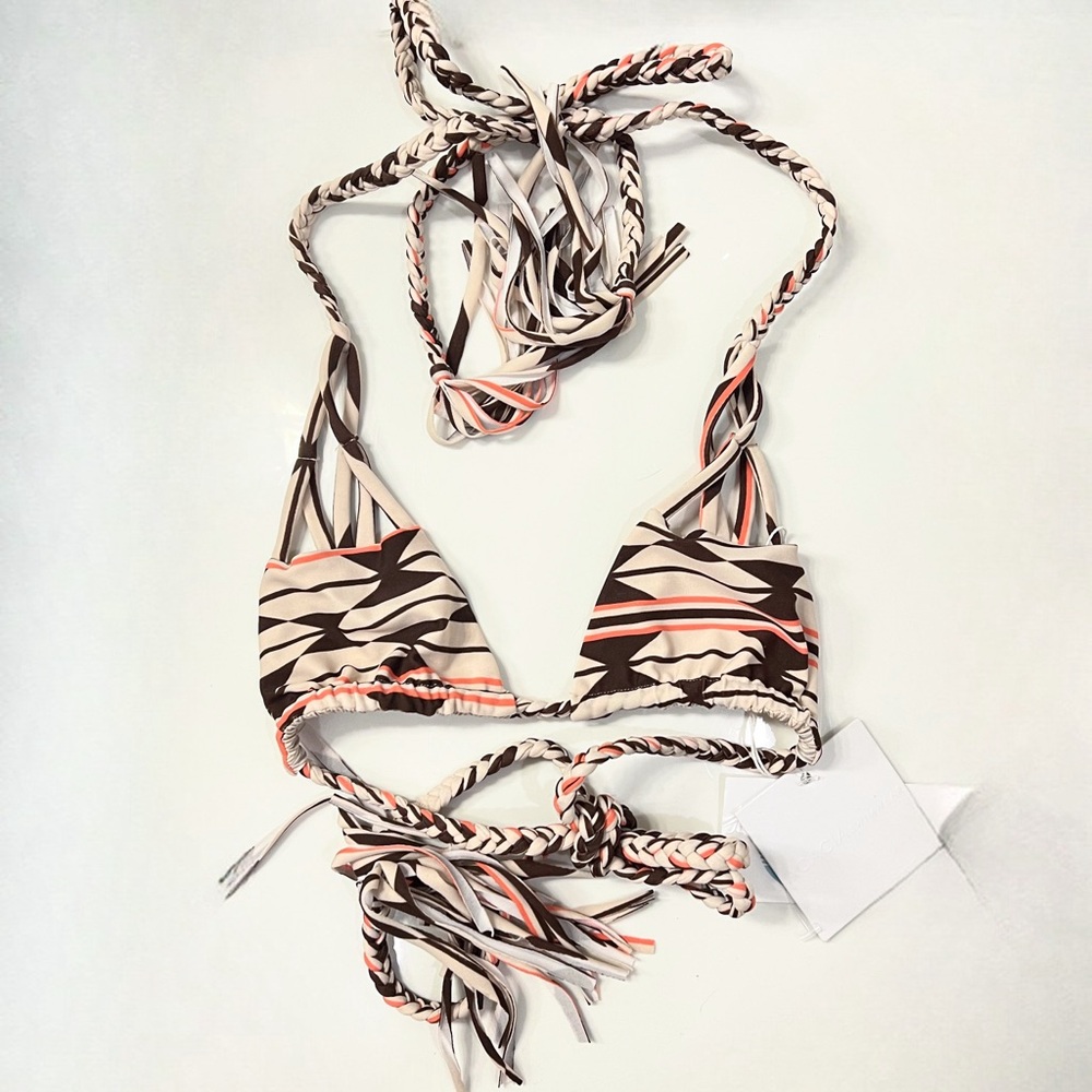 NWT Acacia Swimwear Haena Top in Native